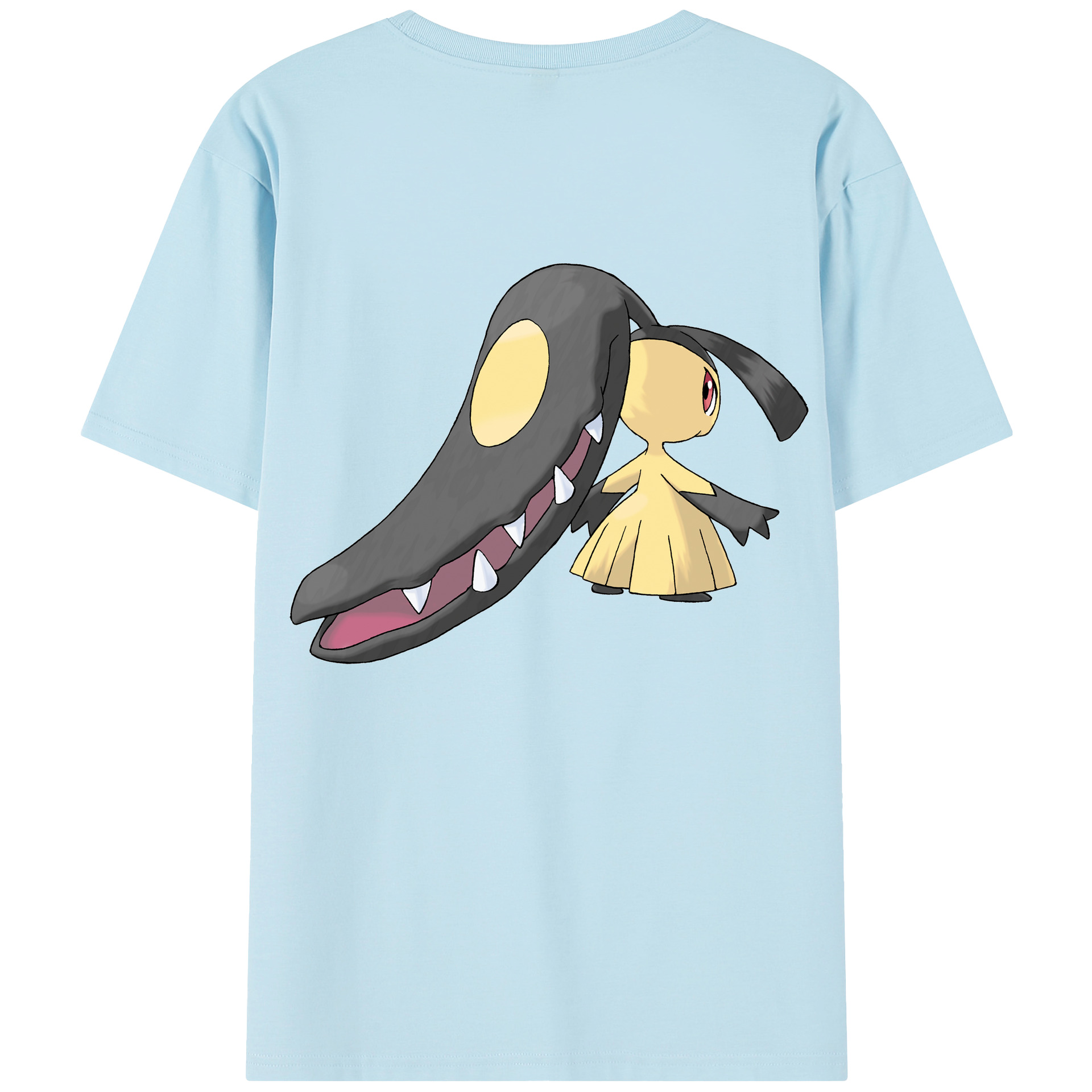 （画像用） ポケットモンスター Pokémon 綿100％半袖Tシャツ（背面プリント）